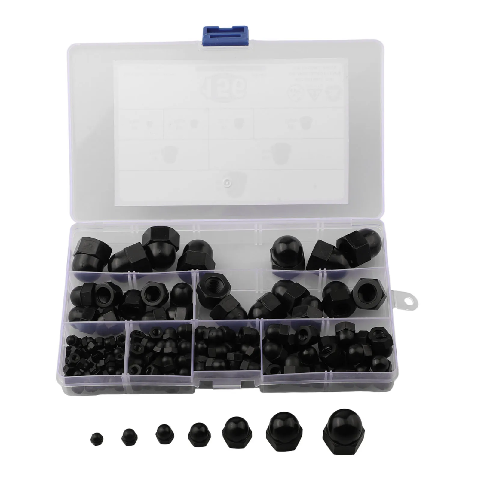 Metric Cap Nuts Cap Nuts Set Automotive Use Diverse Assortment High Strength Material Long-term Use For Automotive Repairs
Metric Cap Nuts Cap Nuts Set Automotive Use Diverse Assortment High Strength Material Long-term Use For Automotive Repairs