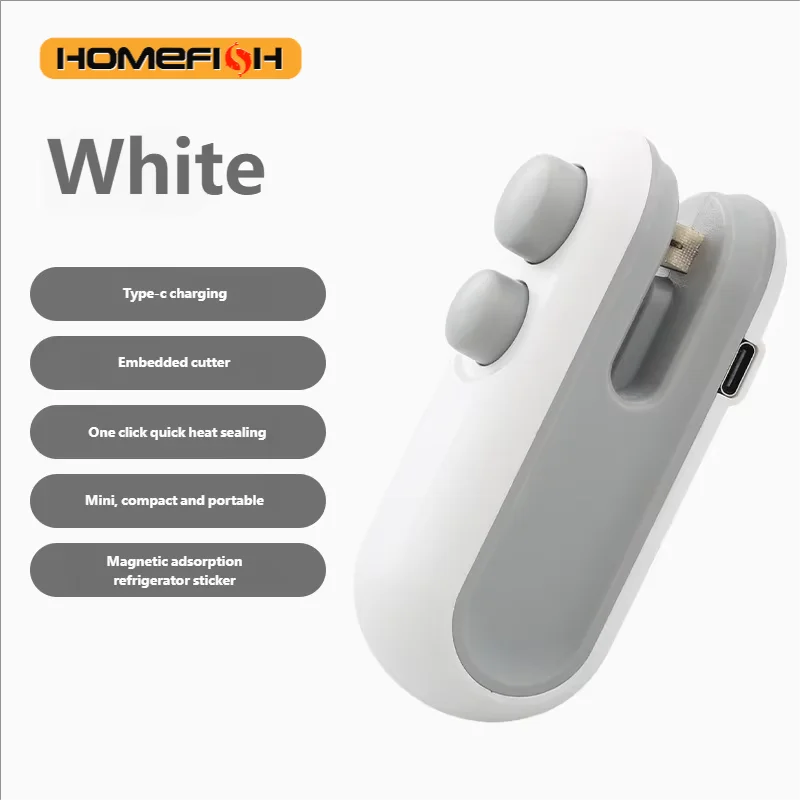 Mini Handheld Food Heat Sealer, USB Rechargeable Heat Sealer, Storage Bag, Plastic Package, Food Sealer, Clip Bag
Mini Handheld Food Heat Sealer, USB Rechargeable Heat Sealer, Storage Bag, Plastic Package, Food Sealer, Clip Bag