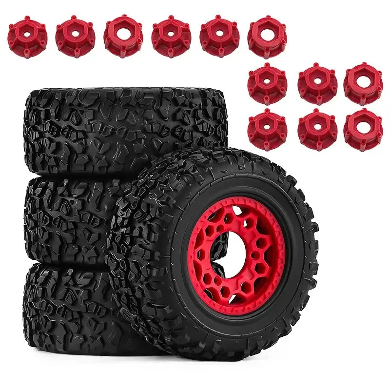 4pcs High Grip Off Road Desert Buggy Tires 1/10 1/8 Scale Rubber Tyres for Traxxas Slash ARRMA Senton Losi Tenacity
4pcs High Grip Off Road Desert Buggy Tires 1/10 1/8 Scale Rubber Tyres for Traxxas Slash ARRMA Senton Losi Tenacity
