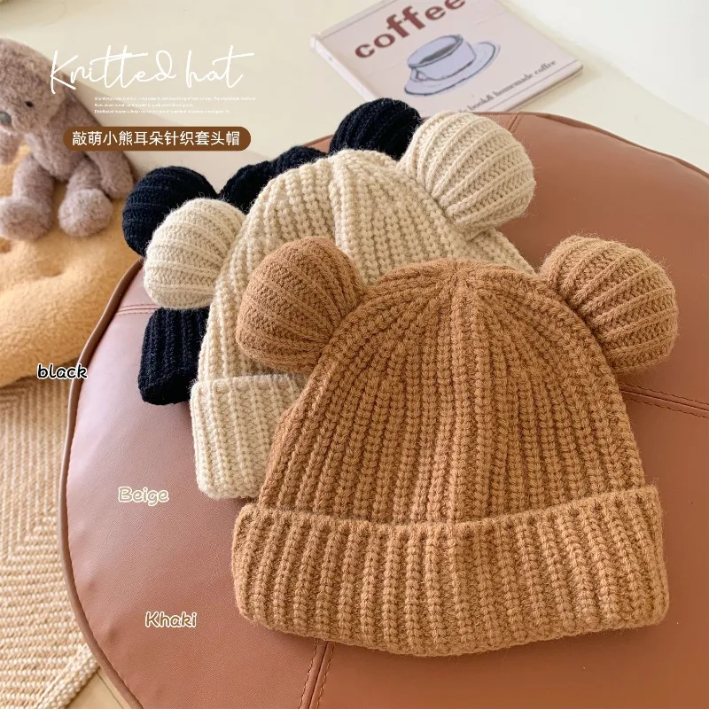 INS Solid Color Knitted Crochet Bonnet for Baby Boy Girl Cute Cartoon Bear Ear Hat Autumn Winter Warm Photography Props Cap
INS Solid Color Knitted Crochet Bonnet for Baby Boy Girl Cute Cartoon Bear Ear Hat Autumn Winter Warm Photography Props Cap