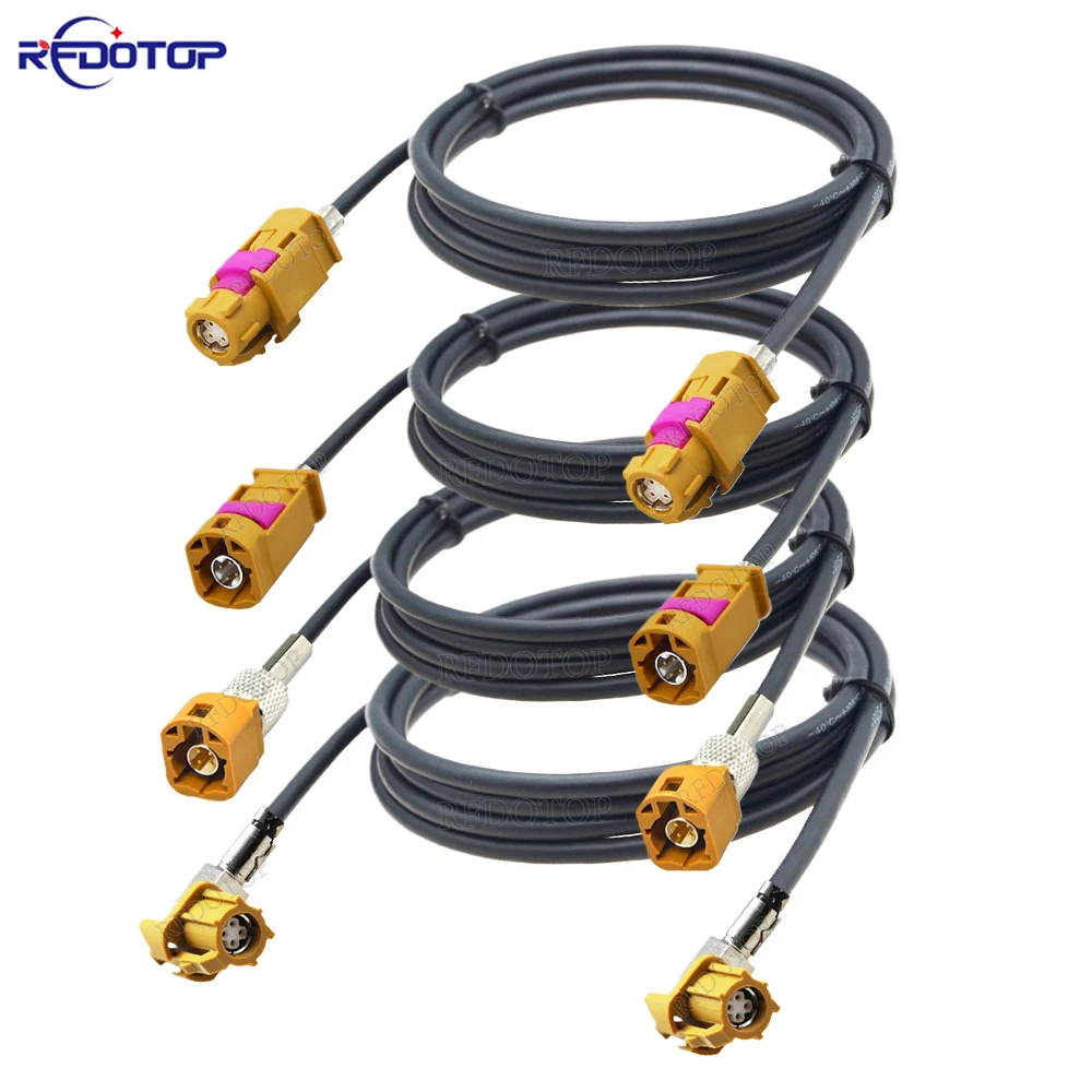 HSD LVDS Cable USB Electric Curry Code K Male Plug to K Female Jack 4Pin Connector 4-Cores Cable for Benz BMW Audi Tesla VW
HSD LVDS Cable USB Electric Curry Code K Male Plug to K Female Jack 4Pin Connector 4-Cores Cable for Benz BMW Audi Tesla VW