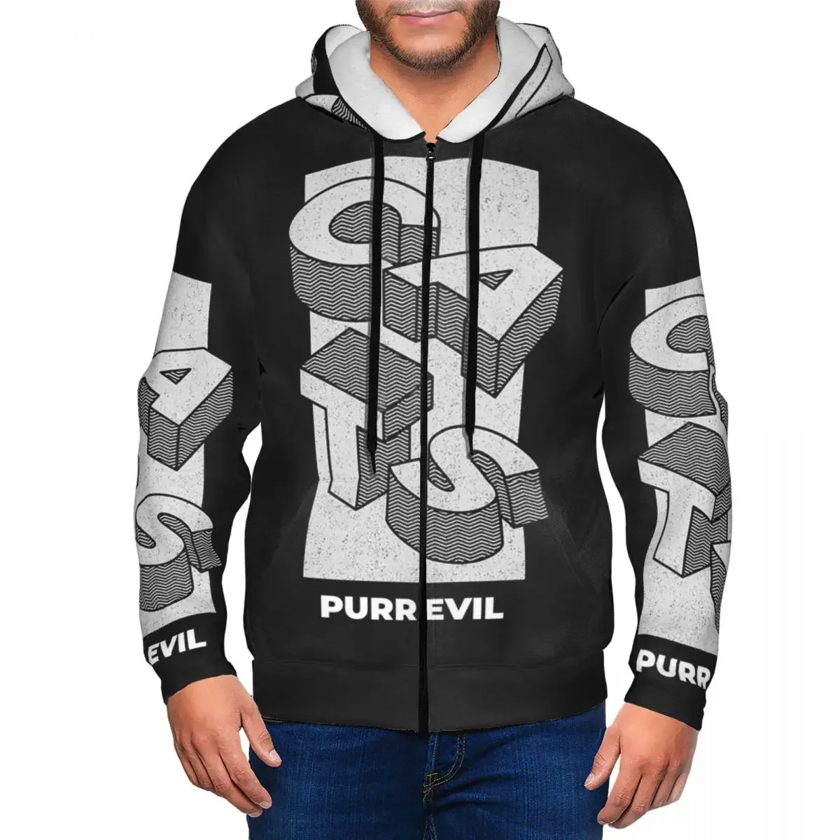 Толстовки на молнии с изображением кошек, пуловер в стиле Харадзюку, осень-зима, мужская и женская толстовка, топы с длинными рукавами
Толстовки на молнии с изображением кошек, пуловер в стиле Харадзюку, осень-зима, мужская и женская толстовка, топы с длинными рукавами