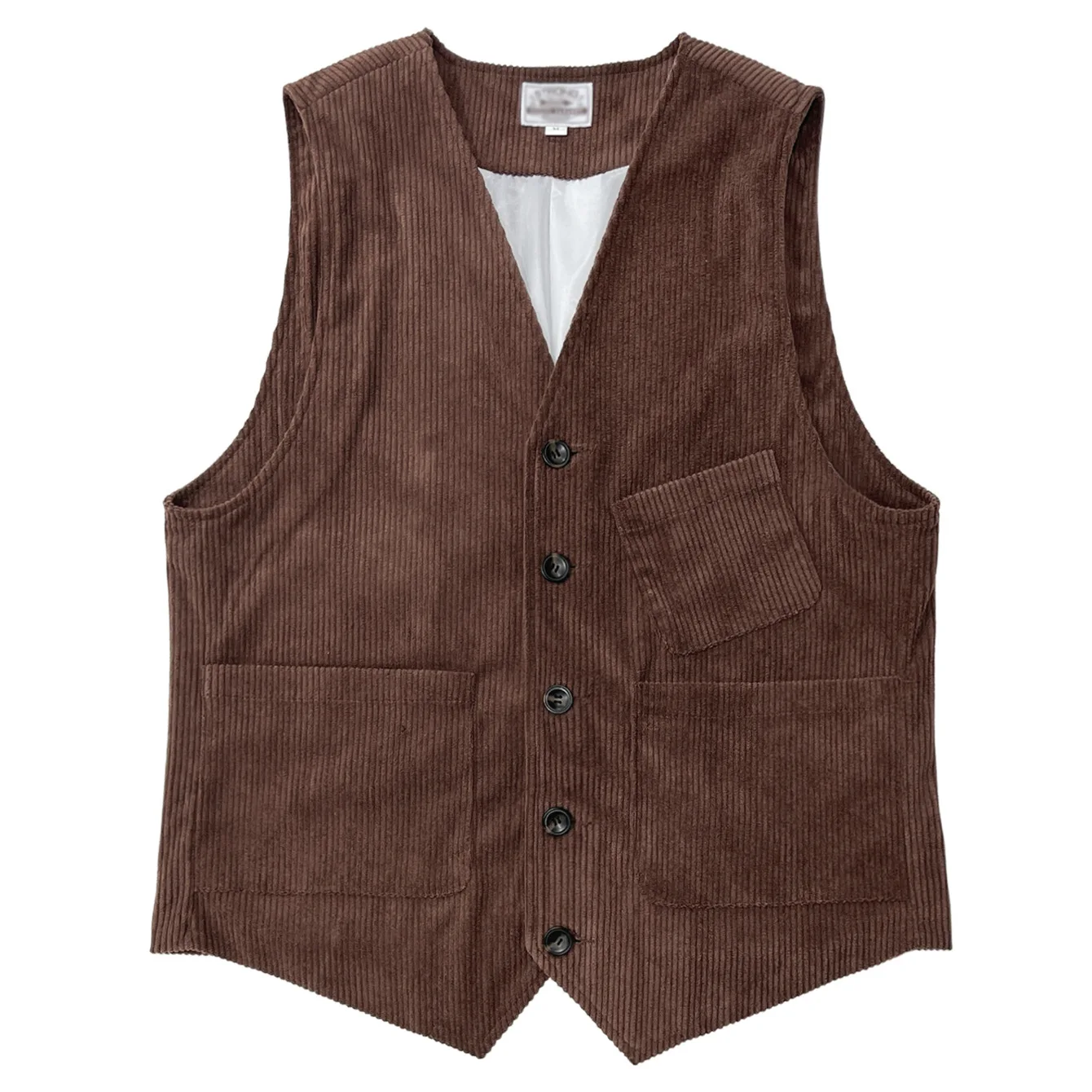 In Stock Mens Corduroy Vest Retro British Style Business Casual Waistcoat American Sleeveless Jacket
In Stock Mens Corduroy Vest Retro British Style Business Casual Waistcoat American Sleeveless Jacket