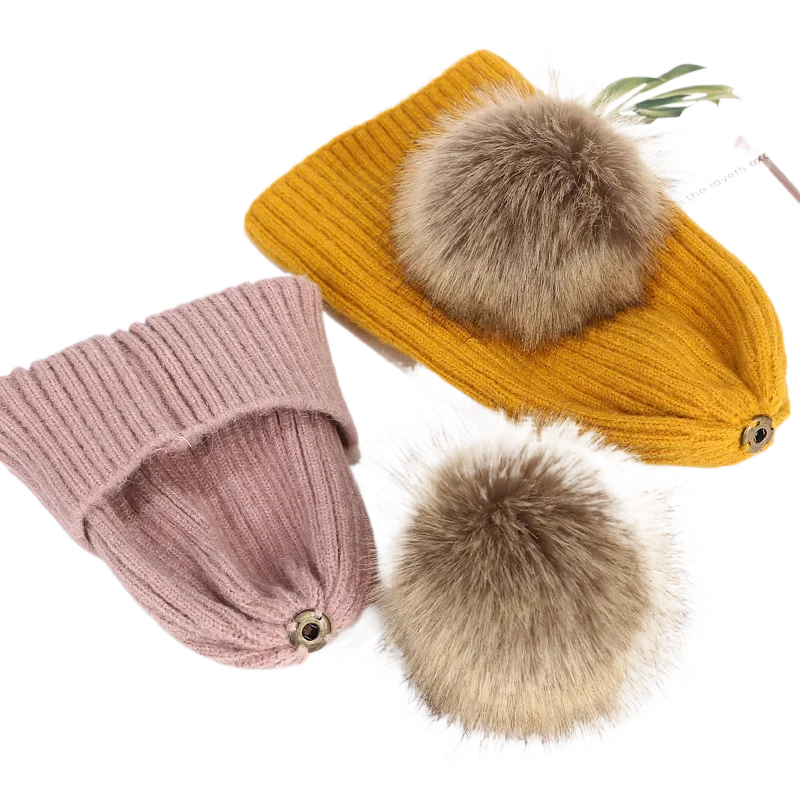 Thick Cable Knit Faux Fuzzy Fur Pom Winter Warm Skull Cap Cuff Beanie for Women Girls Cold Weather Snow Ski Outdoor Boonets
Thick Cable Knit Faux Fuzzy Fur Pom Winter Warm Skull Cap Cuff Beanie for Women Girls Cold Weather Snow Ski Outdoor Boonets