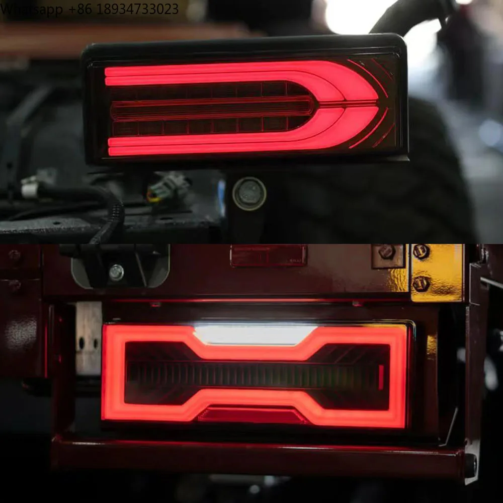 Smoked LED Rear Tail Light Lamp for Toyota Land Cruiser 79 LC79 FJ79 Accessories1984-2023
Smoked LED Rear Tail Light Lamp for Toyota Land Cruiser 79 LC79 FJ79 Accessories1984-2023