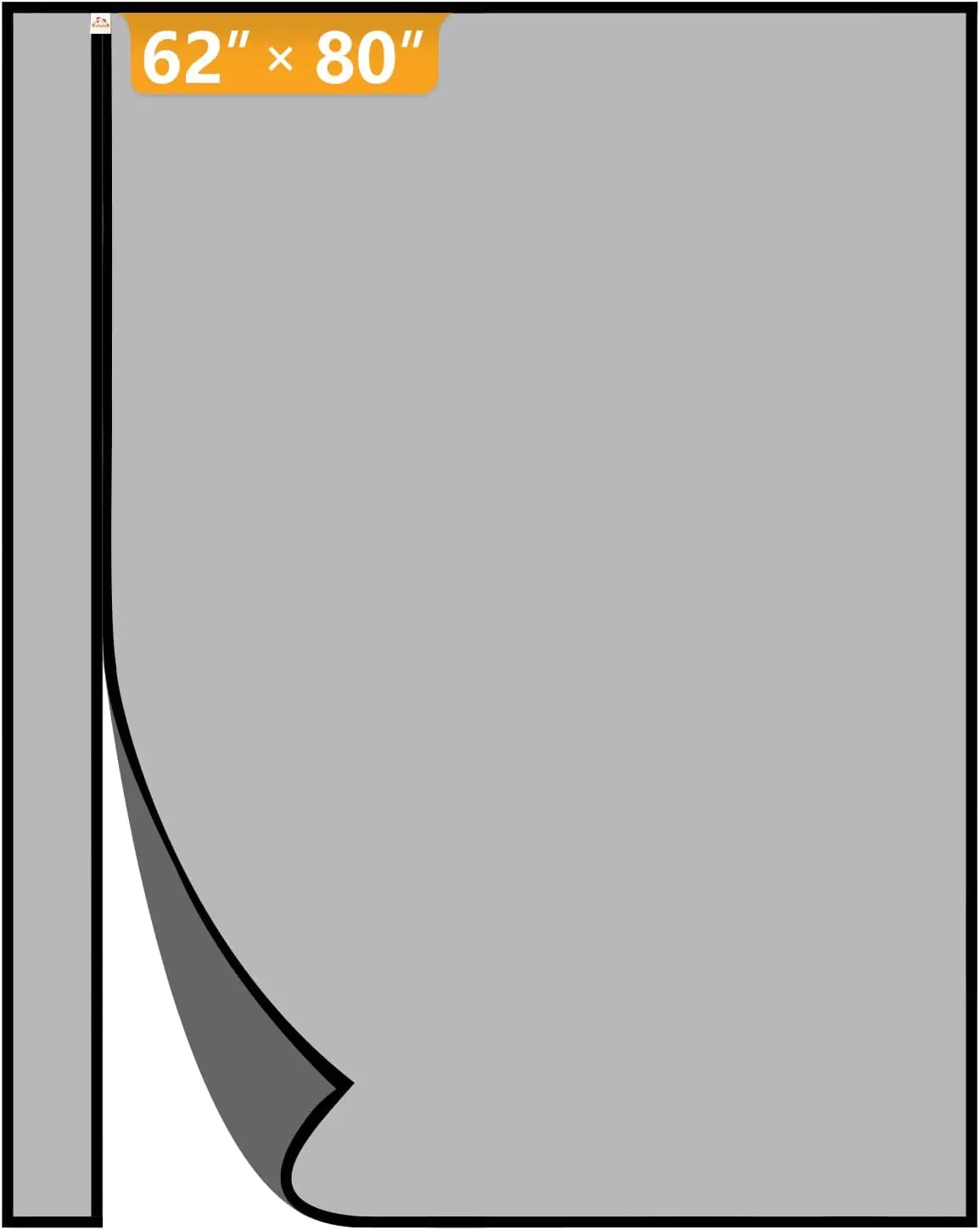 Reversible Left Right Side Opening Magnetic Screen Door Fits Door Size 62 x 80, Enjoy Breeze Net Curtain for Front, Balcony,
Reversible Left Right Side Opening Magnetic Screen Door Fits Door Size 62 x 80, Enjoy Breeze Net Curtain for Front, Balcony,