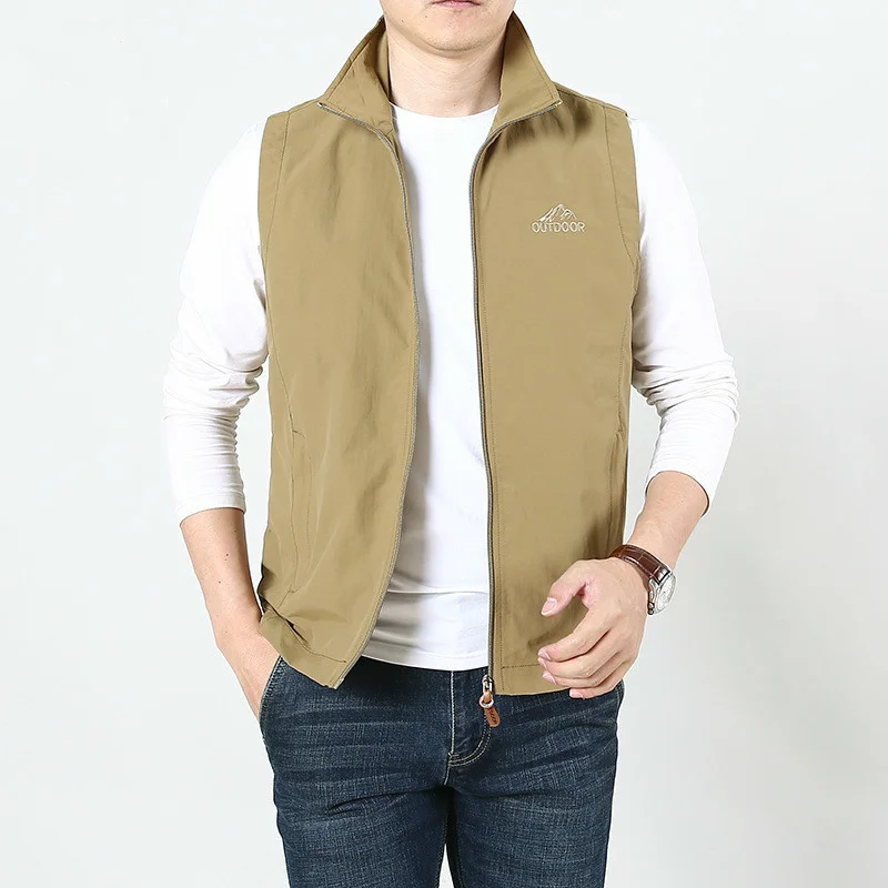 Men Outdoor Summer Thin Quick Dry Vest Breathable Wear-resistant Sleeveless Jackets Climbing Hiking Fishing Sports Waistcoat
Men Outdoor Summer Thin Quick Dry Vest Breathable Wear-resistant Sleeveless Jackets Climbing Hiking Fishing Sports Waistcoat