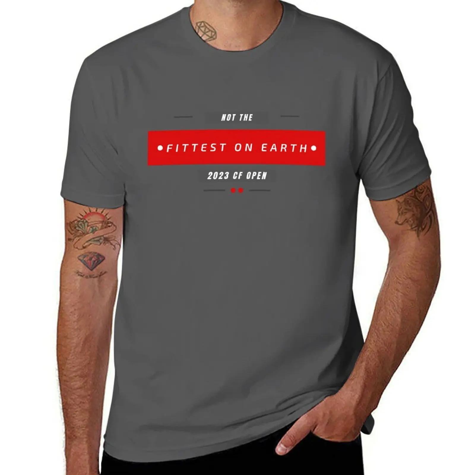 Not the fittest crossfitter T-Shirt Casual Daily Outfit T-Shirt
Not the fittest crossfitter T-Shirt Casual Daily Outfit T-Shirt