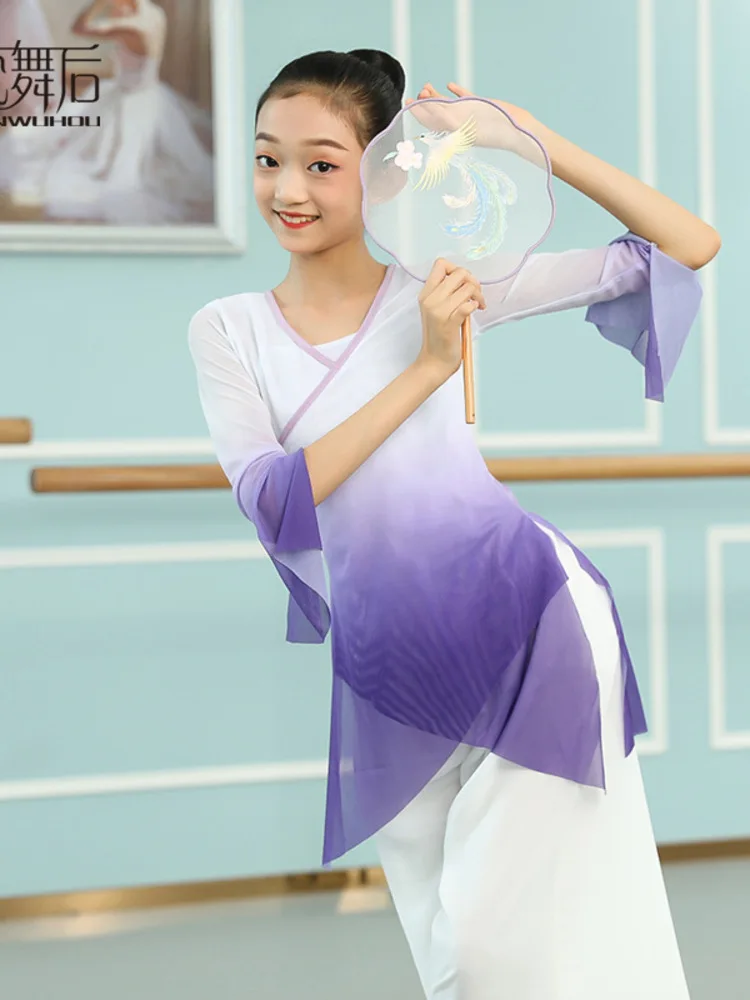 【 5-12 Years Old 】 Children's Practice Classical Performance Clothes Girls' Chinese Dance Grading and Body Charm
【 5-12 Years Old 】 Children's Practice Classical Performance Clothes Girls' Chinese Dance Grading and Body Charm