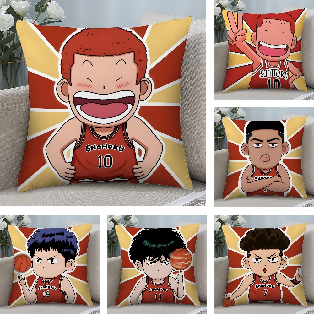 Cute S_SLAM D_DUNKs Pillow Case Plush Fabric Soft Double Sided Print Sofa Cushion Cover Throw Pillow Covers
Cute S_SLAM D_DUNKs Pillow Case Plush Fabric Soft Double Sided Print Sofa Cushion Cover Throw Pillow Covers