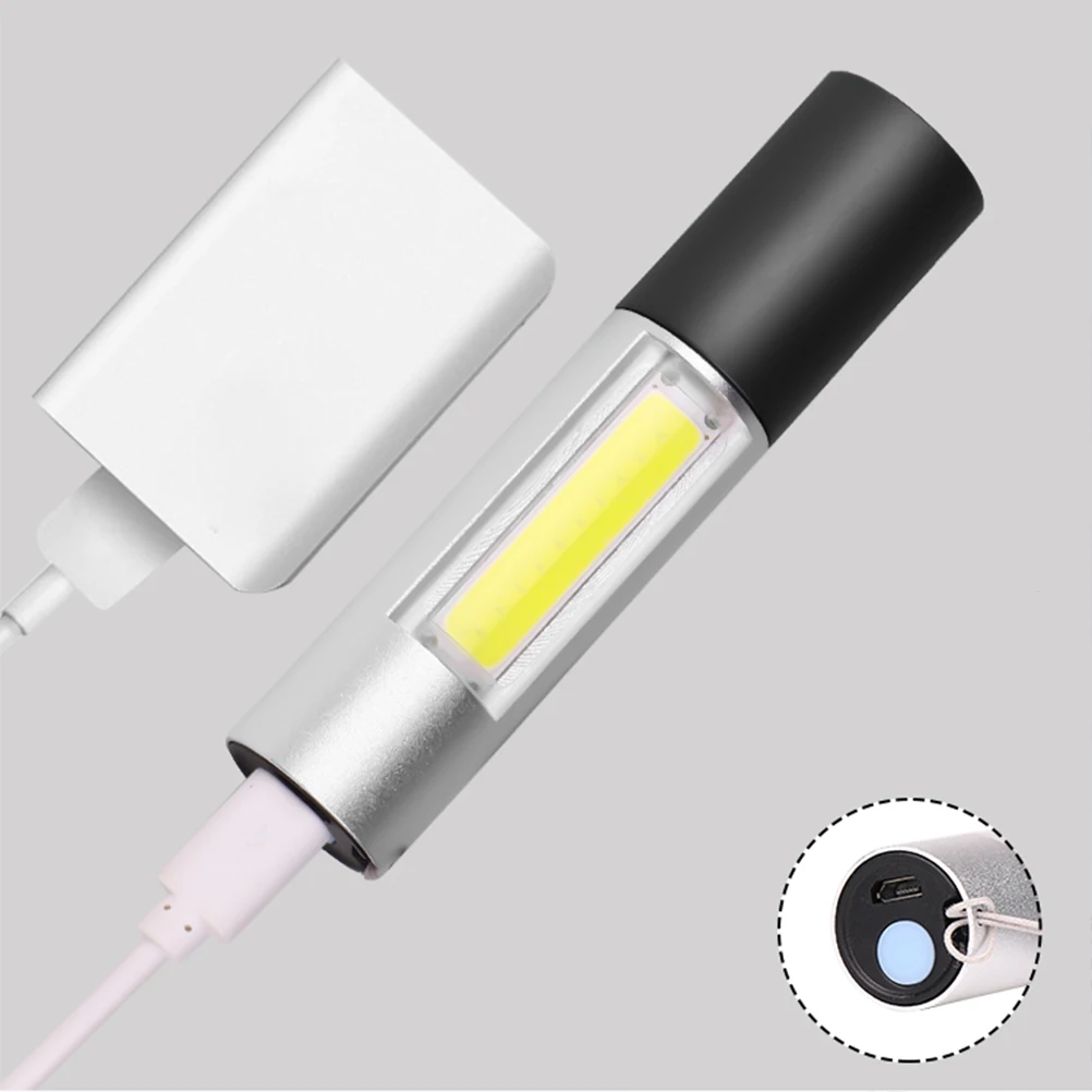 Aluminum Alloy Flashlight Outdoor Rechargeable Mini Flashlights Glare for Camping
Aluminum Alloy Flashlight Outdoor Rechargeable Mini Flashlights Glare for Camping