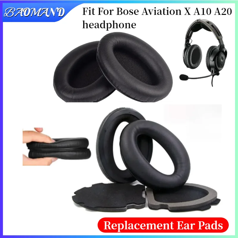 Ear pads for Bose Aviation X A10 A20 replacement Earpads Mesh cloth Memory Covers Sponge Soft Protein Accessories
Ear pads for Bose Aviation X A10 A20 replacement Earpads Mesh cloth Memory Covers Sponge Soft Protein Accessories