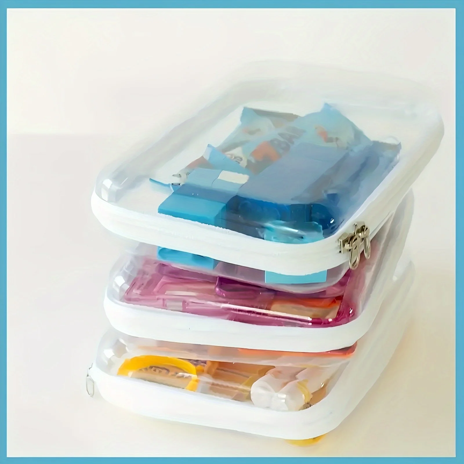3PCS(L+M+S) Zippered Transparent Cases For Snacks, Clear Organizer Bags, Portable Grade Plastic Zipper Pouches Travel Case
3PCS(L+M+S) Zippered Transparent Cases For Snacks, Clear Organizer Bags, Portable Grade Plastic Zipper Pouches Travel Case