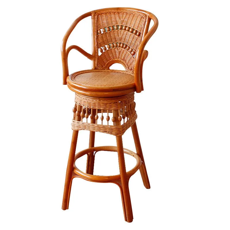 True vine bar chair, swivel chair, living room balcony leisure chair high stool, bar stool high stool, rattan bar chair retro
True vine bar chair, swivel chair, living room balcony leisure chair high stool, bar stool high stool, rattan bar chair retro
