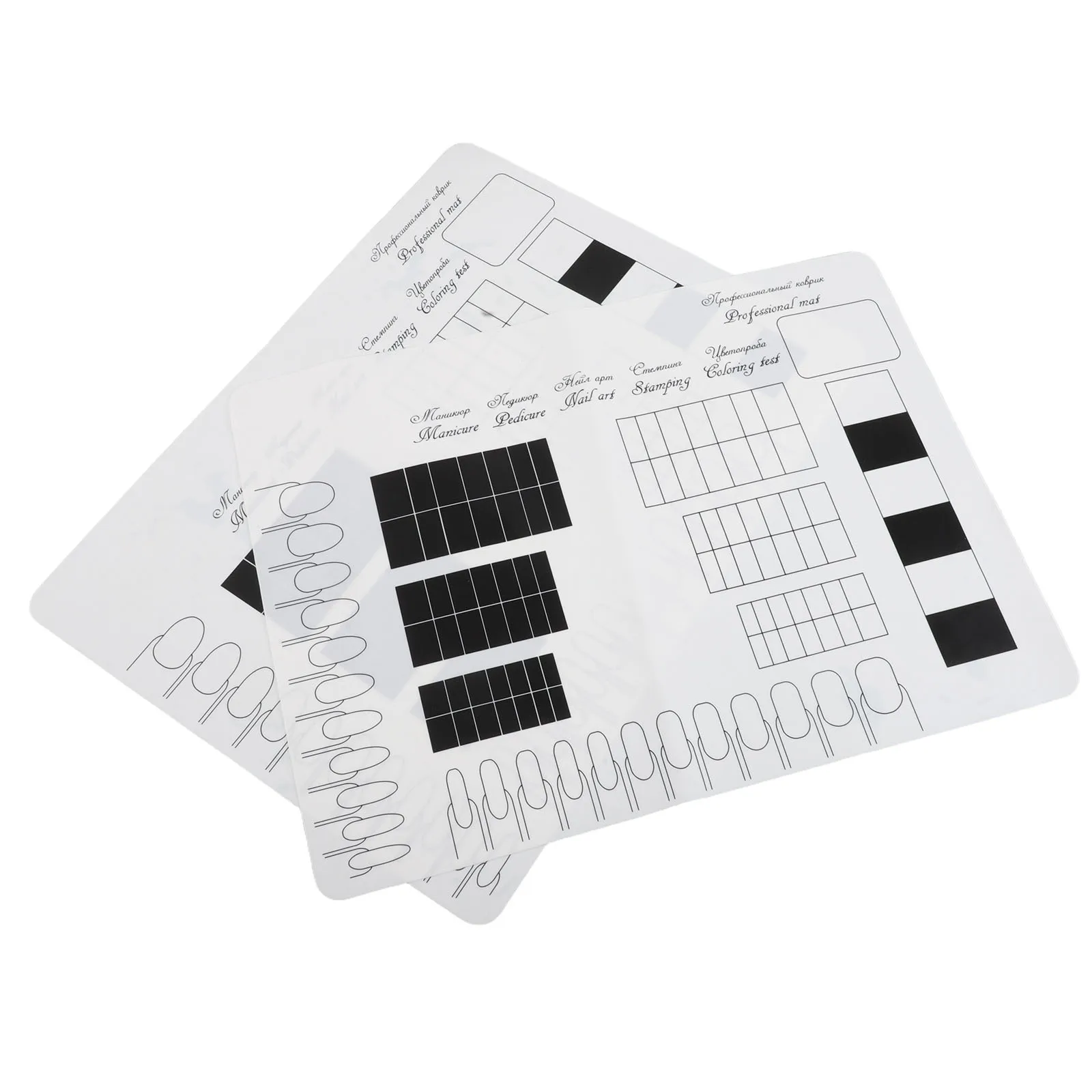 2Pcs Nail Art Hand Rest Pad Square Pattern Desk Mat Detachable Paper Color Palette Waterproof Non Slip Manicure Training
2Pcs Nail Art Hand Rest Pad Square Pattern Desk Mat Detachable Paper Color Palette Waterproof Non Slip Manicure Training