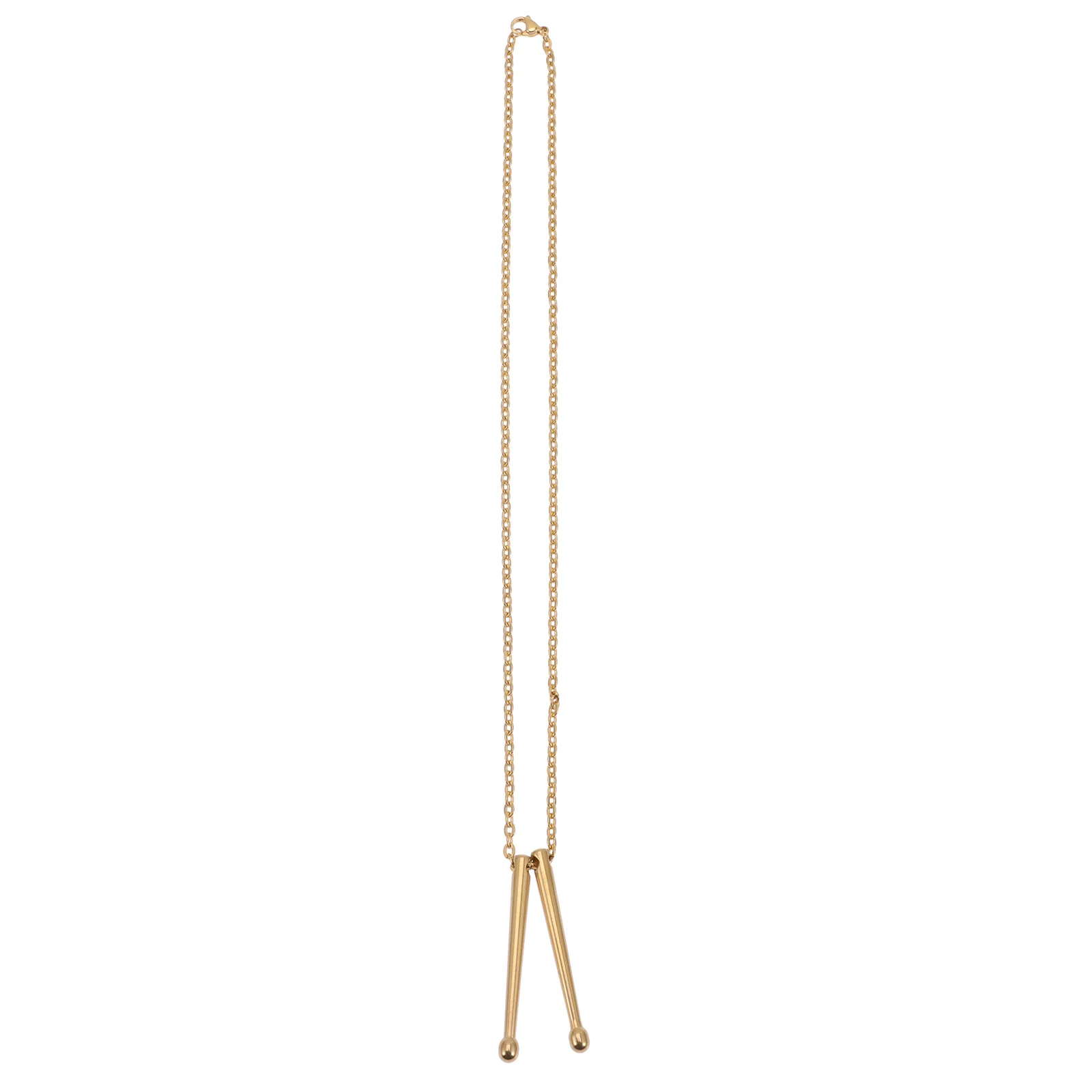 Drumstick Necklace Titanium Steel Music Player Charm Pendants Daily Dressed Makeup Necklace Gift Choice
Drumstick Necklace Titanium Steel Music Player Charm Pendants Daily Dressed Makeup Necklace Gift Choice
