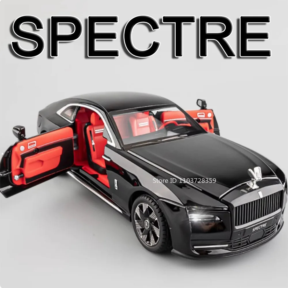 1:24 Toy Model Rolls-royce Spectre Dawn Cars Alloy Diecast Sound Light Doors Opened Pull Back Festival Car Models for Boys Gifts
1:24 Toy Model Rolls-royce Spectre Dawn Cars Alloy Diecast Sound Light Doors Opened Pull Back Festival Car Models for Boys Gifts