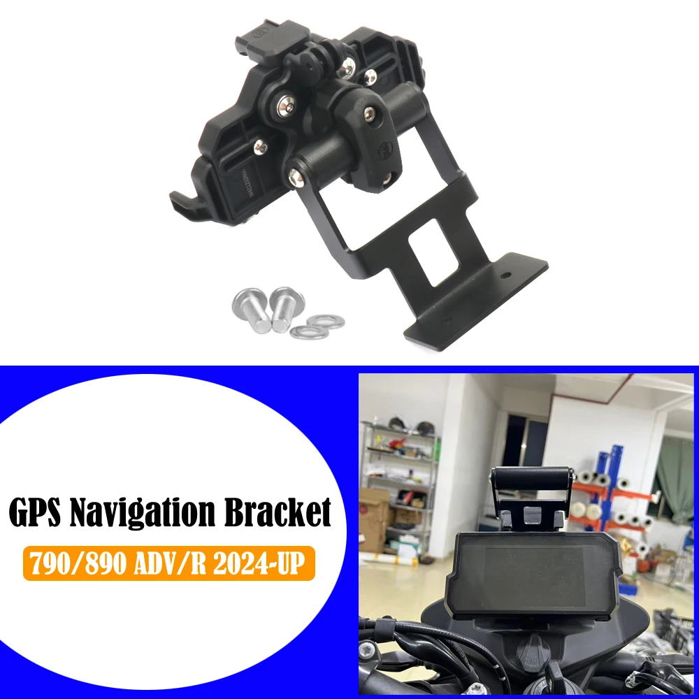 For KTM 790/890ADV R adventure 2024- Accessories Phone Holder Windshied Mount Navigation Bracket GPS Smartphone Holder
For KTM 790/890ADV R adventure 2024- Accessories Phone Holder Windshied Mount Navigation Bracket GPS Smartphone Holder