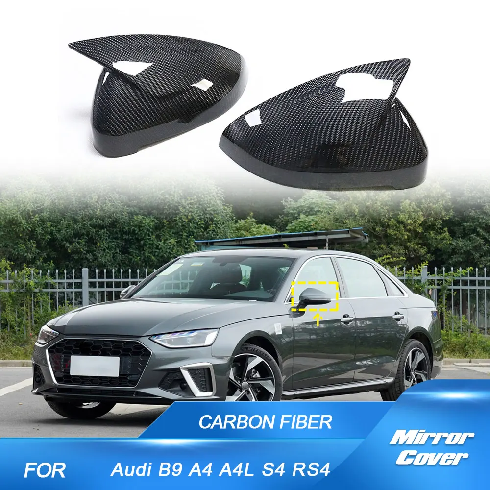 Real Carbon Fiber Side Rear View Mirror Cover For Audi B9 A4 A4L S4 RS4 2016-2022 Mirror Cover Caps Add on with Side Assit Lane
Real Carbon Fiber Side Rear View Mirror Cover For Audi B9 A4 A4L S4 RS4 2016-2022 Mirror Cover Caps Add on with Side Assit Lane