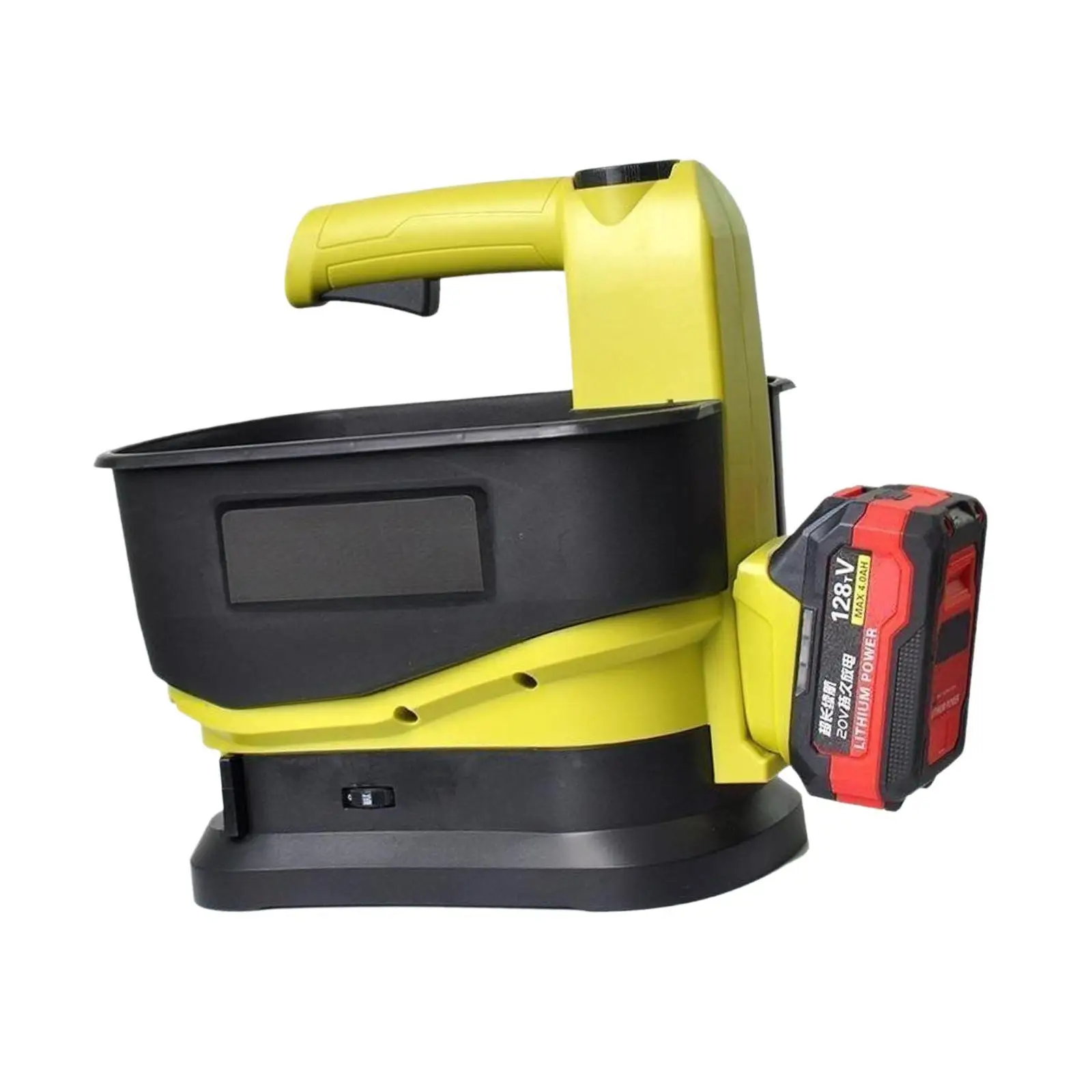 Handheld Electric Spreader Fertilizer Spreader 5.5L Lawn Seeder Garden Supplies
Handheld Electric Spreader Fertilizer Spreader 5.5L Lawn Seeder Garden Supplies