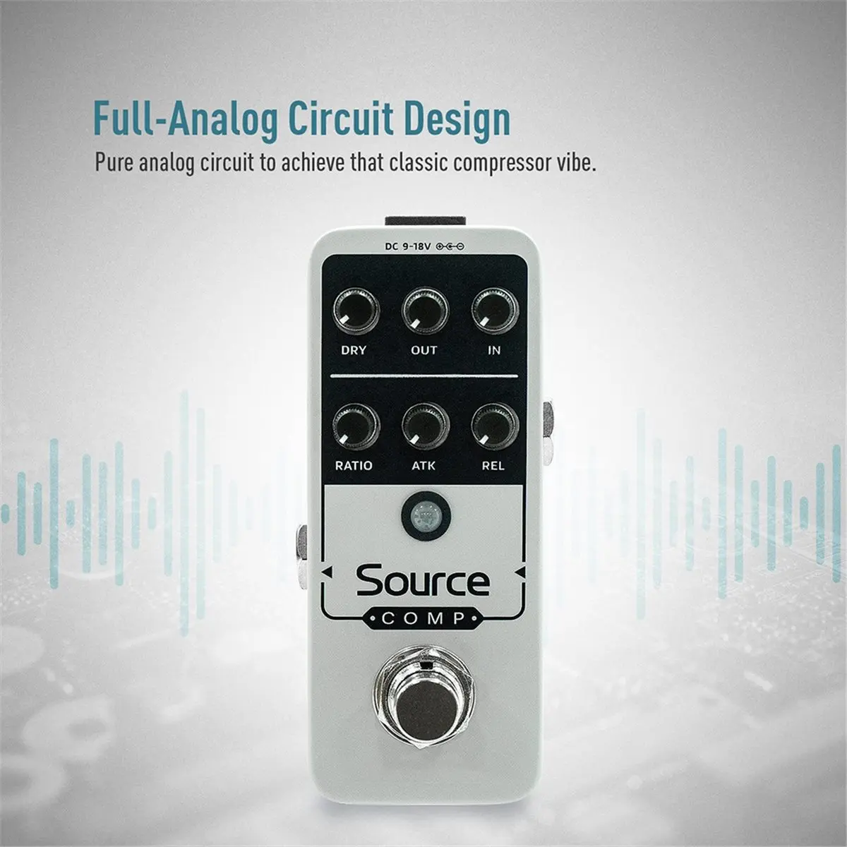 Y69A Source Compressor 1176 Studio Compressor Guitar Effects Pedal Analog Buffered-Bypass QSS-27
Y69A Source Compressor 1176 Studio Compressor Guitar Effects Pedal Analog Buffered-Bypass QSS-27