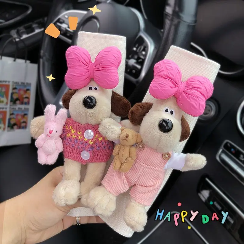 Cute Repair Dog Car Seat Belt Shoulder Cover Cute Car Shoulder Cover Decoration Doll Safety Belt Protective Cover Car Accessory
Cute Repair Dog Car Seat Belt Shoulder Cover Cute Car Shoulder Cover Decoration Doll Safety Belt Protective Cover Car Accessory