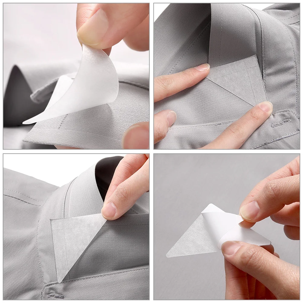 180pcs Stays Shirt Support Adhesive Collar For Men Dress Shirts Collar Shaper Inserts Protecting Curling Flipping Up 
180pcs Stays Shirt Support Adhesive Collar For Men Dress Shirts Collar Shaper Inserts Protecting Curling Flipping Up