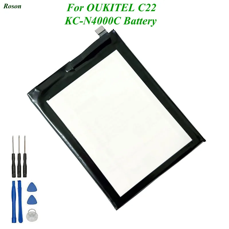 For Oukitel C22 Battery 4000mAh 100% New Replacement Accessory Accumulators For OUKITEL KC-N4000C+Tools
For Oukitel C22 Battery 4000mAh 100% New Replacement Accessory Accumulators For OUKITEL KC-N4000C+Tools
