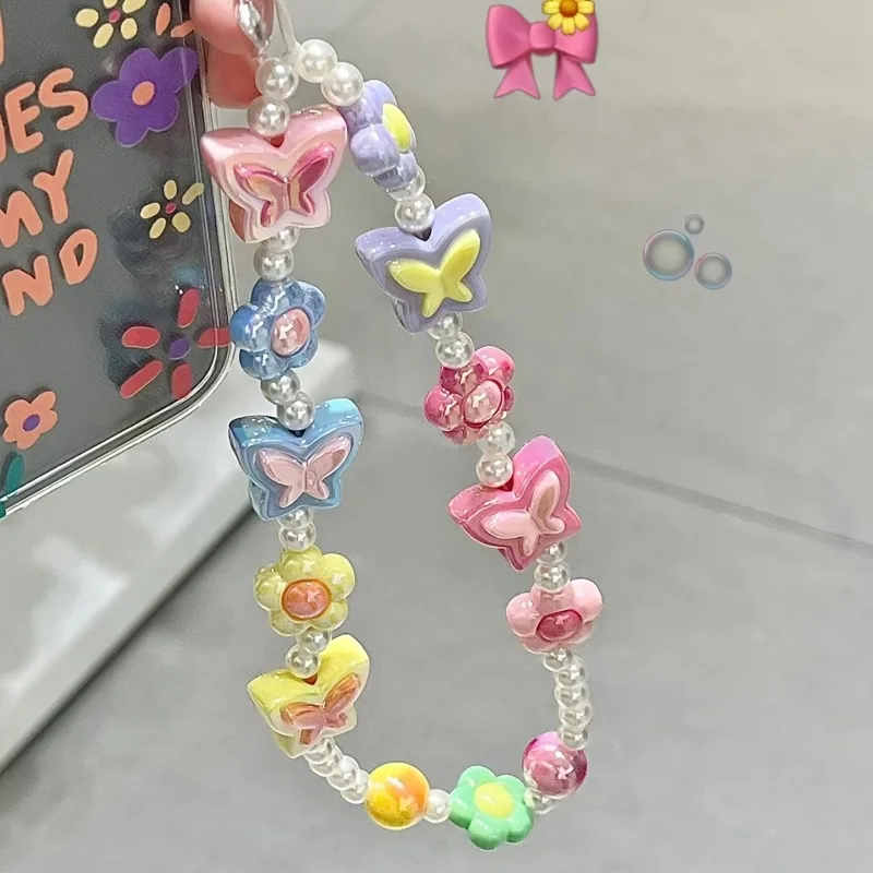 Y2K милый милый бабочка цветок из бисера ремешок для мобильного телефона для девочек брелок с камерой анти-потеря браслет веревка рюкзак кулон
Y2K милый милый бабочка цветок из бисера ремешок для мобильного телефона для девочек брелок с камерой анти-потеря браслет веревка рюкзак кулон