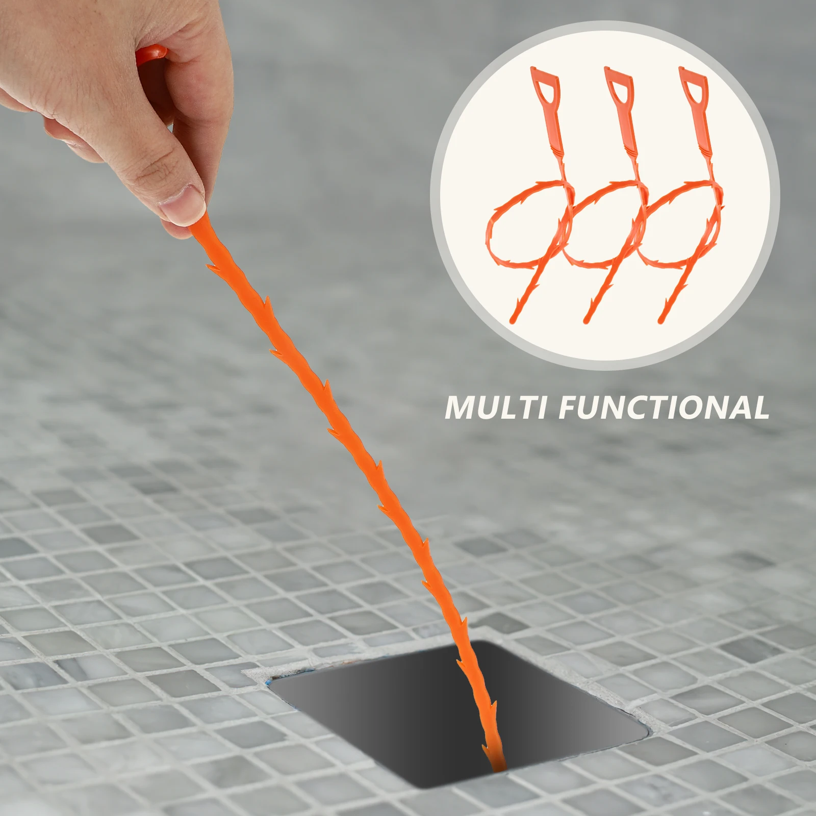 3 pcs Drain Clog Remover Tool Abs Flexible Snake For Sink Shower Tub Hair Catcher Dredge Pipe Cleaning Plumbing Kit
3 pcs Drain Clog Remover Tool Abs Flexible Snake For Sink Shower Tub Hair Catcher Dredge Pipe Cleaning Plumbing Kit