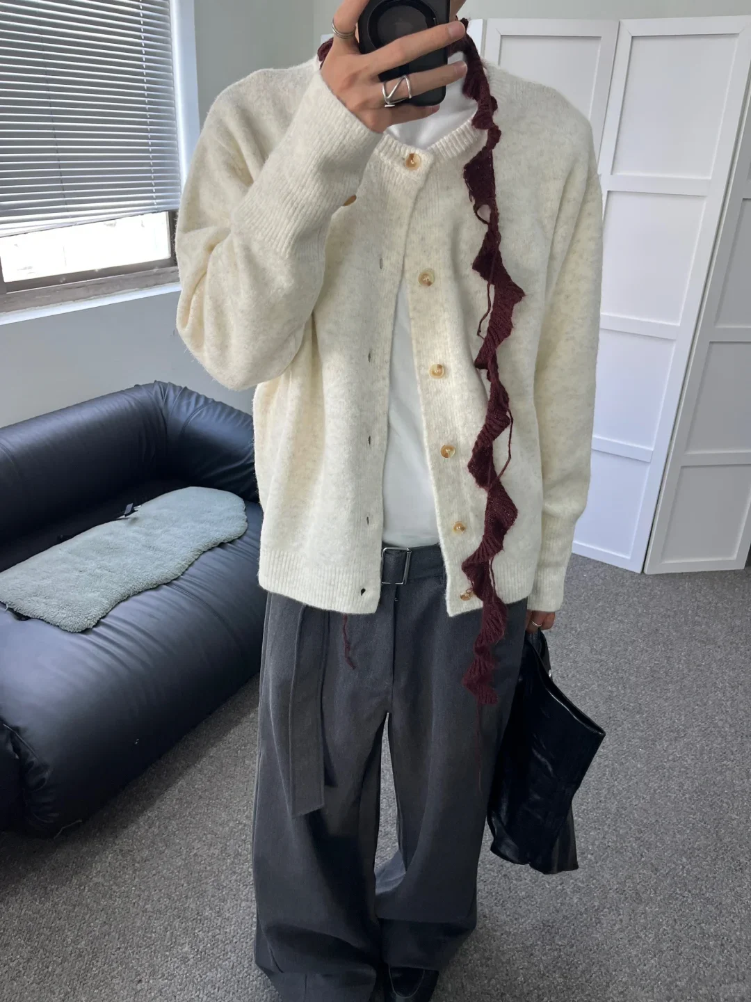 Korean Sle Open Cardigan Knitted Sweater Men's Autumn Winter round Ne Double Tead Loose Casual Lazy Sle Jaet
Korean Sle Open Cardigan Knitted Sweater Men's Autumn Winter round Ne Double Tead Loose Casual Lazy Sle Jaet