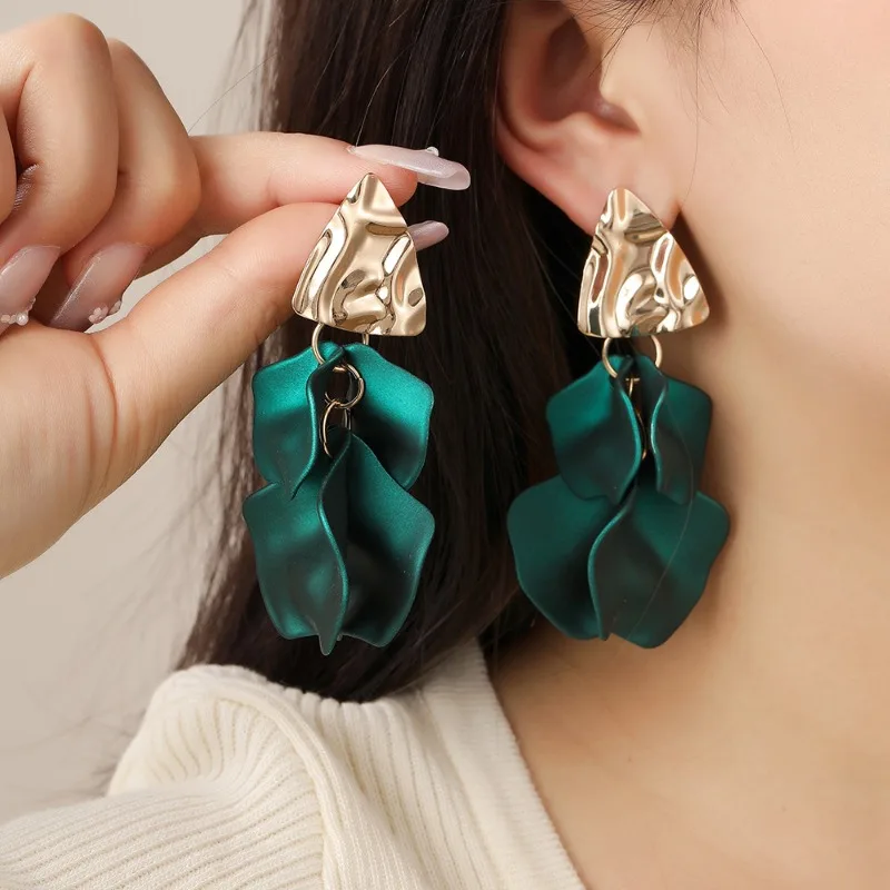Trendy Multicolor Flower Dangle Earrings For Women Leaf Acrylic Petal Elegant Daily Party Jewelry Accessories
Trendy Multicolor Flower Dangle Earrings For Women Leaf Acrylic Petal Elegant Daily Party Jewelry Accessories