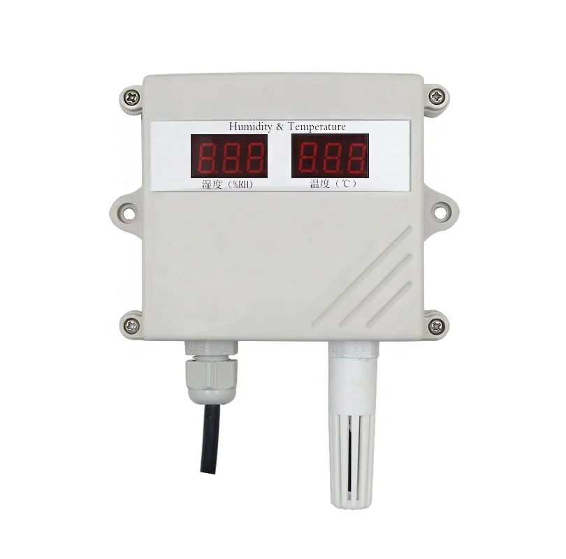 Multi Function Temp Transmitter Greenhouse air Temperature Humidity Sensor
Multi Function Temp Transmitter Greenhouse air Temperature Humidity Sensor