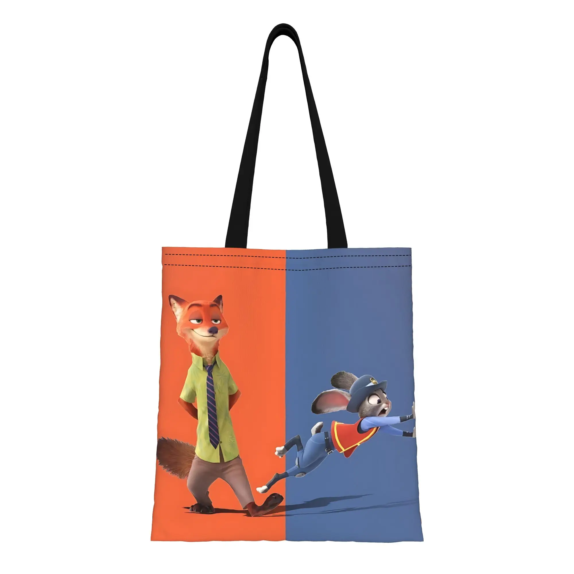 1PC back to school Large Capacity Disney Zootopia 2 Nick teases Judy Canvas Tote Bag Foldable Chic Pattern Gifts
1PC back to school Large Capacity Disney Zootopia 2 Nick teases Judy Canvas Tote Bag Foldable Chic Pattern Gifts