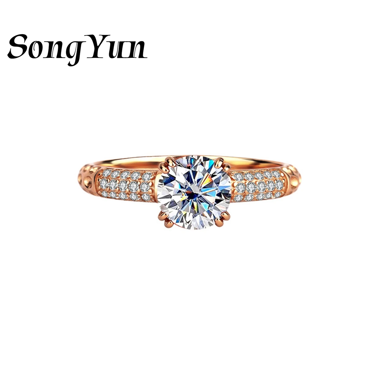 SongYun Designer Jewelry 925 Pure Silver Wedding Ring D Color VVS Moissanite Diamond Ring Rings Band for Women Girlfriend Gifts
SongYun Designer Jewelry 925 Pure Silver Wedding Ring D Color VVS Moissanite Diamond Ring Rings Band for Women Girlfriend Gifts