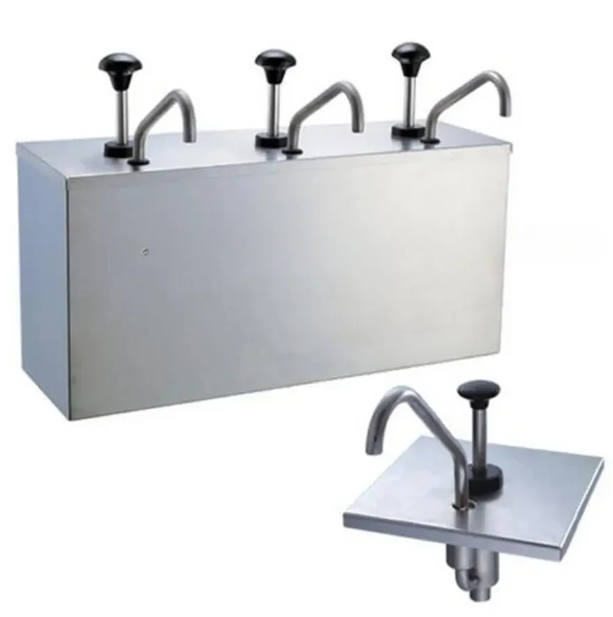 2 Barrels and 3 Barrels of Sauce Dispenser Pump Squeeze Seasoning Stainless Steel
2 Barrels and 3 Barrels of Sauce Dispenser Pump Squeeze Seasoning Stainless Steel
