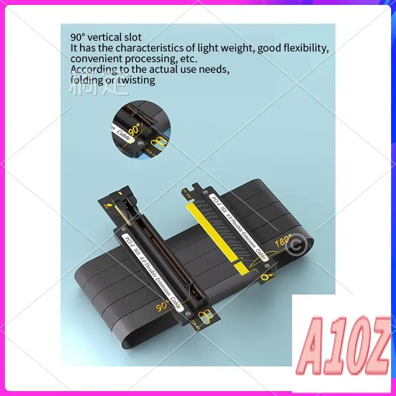 0Z-Full Speed PCIE-E16X To 16X 4.0 Graphics Card Extension Cable PCI Express GPU Expansion Card Adapter Card Extender A Easy To
0Z-Full Speed PCIE-E16X To 16X 4.0 Graphics Card Extension Cable PCI Express GPU Expansion Card Adapter Card Extender A Easy To