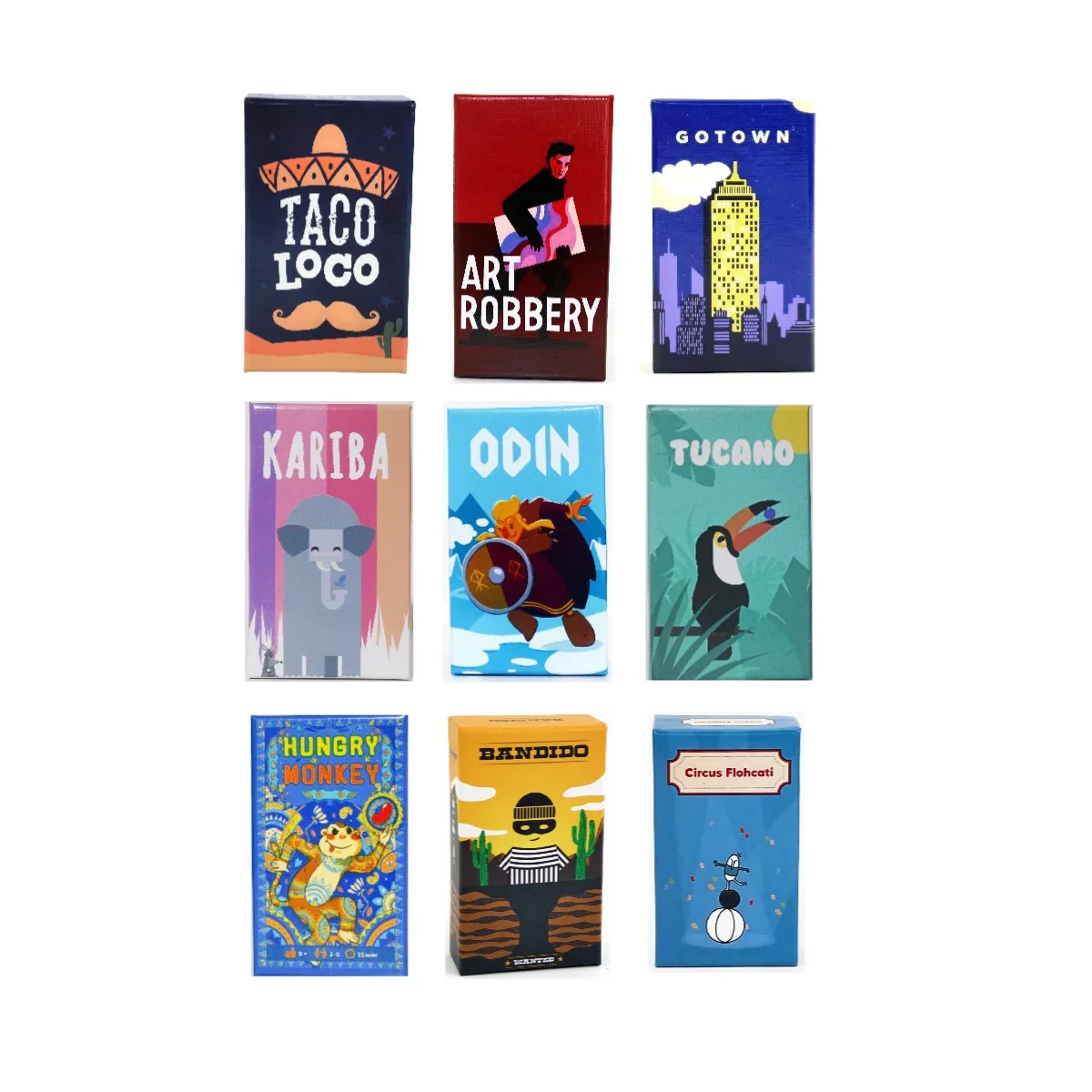 НОВЫЕ популярные игры - Tucano | Один | Художественный грабеж | Кариба | ГоТаун | Бандито | Голодная обезьяна | Игра Taco Loco Fun Party
НОВЫЕ популярные игры - Tucano | Один | Художественный грабеж | Кариба | ГоТаун | Бандито | Голодная обезьяна | Игра Taco Loco Fun Party 