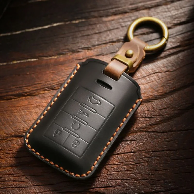 A+ Leather Shell Fob Holder Car Key Case Cover For Cadillac CTS/XTS Keychain
A+ Leather Shell Fob Holder Car Key Case Cover For Cadillac CTS/XTS Keychain
