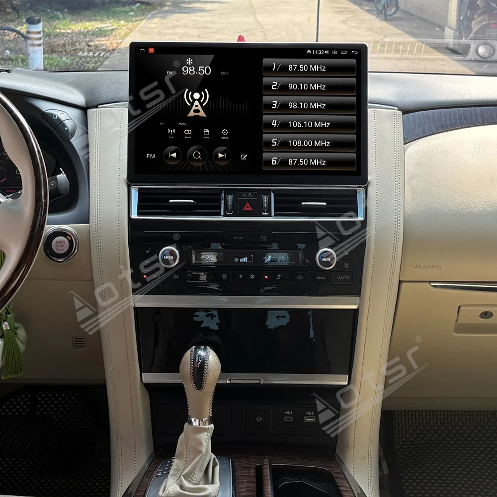 Full HD Touchscreen Car Stereo Radio 14.6 Inch GPS Navi Wireless CarPlay Android 15 System Head Unit For Nissan Patrol 2012-2020
Full HD Touchscreen Car Stereo Radio 14.6 Inch GPS Navi Wireless CarPlay Android 15 System Head Unit For Nissan Patrol 2012-2020