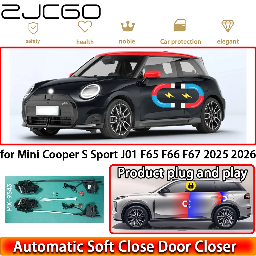 ZJCGO for Mini Cooper S Sport J01 F65 F66 F67 2025 2026 Soft Close Door Kit Power Closing Latch System Auto Pull Door Easy Close
ZJCGO for Mini Cooper S Sport J01 F65 F66 F67 2025 2026 Soft Close Door Kit Power Closing Latch System Auto Pull Door Easy Close