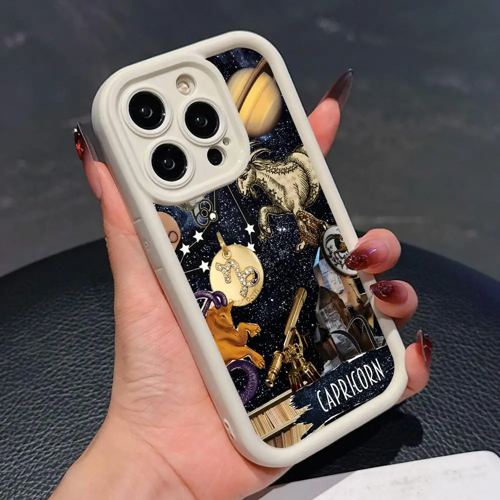 Zodiac Sign Capricorn Phone Case for iPhone 17 16 15 14 13 12 11 Air Pro Max Plus White Soft TPU Shockproof Cover
Zodiac Sign Capricorn Phone Case for iPhone 17 16 15 14 13 12 11 Air Pro Max Plus White Soft TPU Shockproof Cover