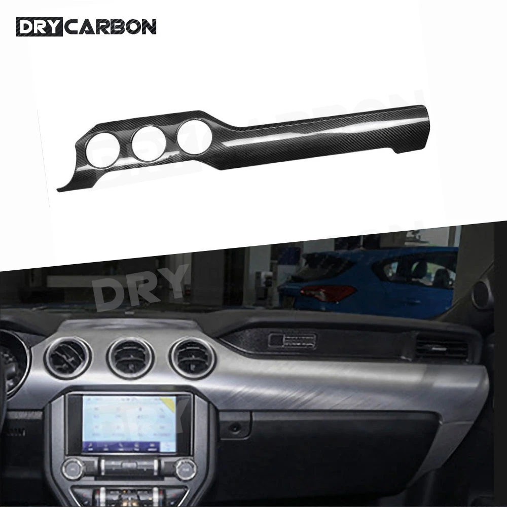 Dry Carbon Fiber Interior Trims Car Dashboard Panel Sticker Cover Mouldings Accessories Stickers For Ford Mustang 2015 -2023
Dry Carbon Fiber Interior Trims Car Dashboard Panel Sticker Cover Mouldings Accessories Stickers For Ford Mustang 2015 -2023