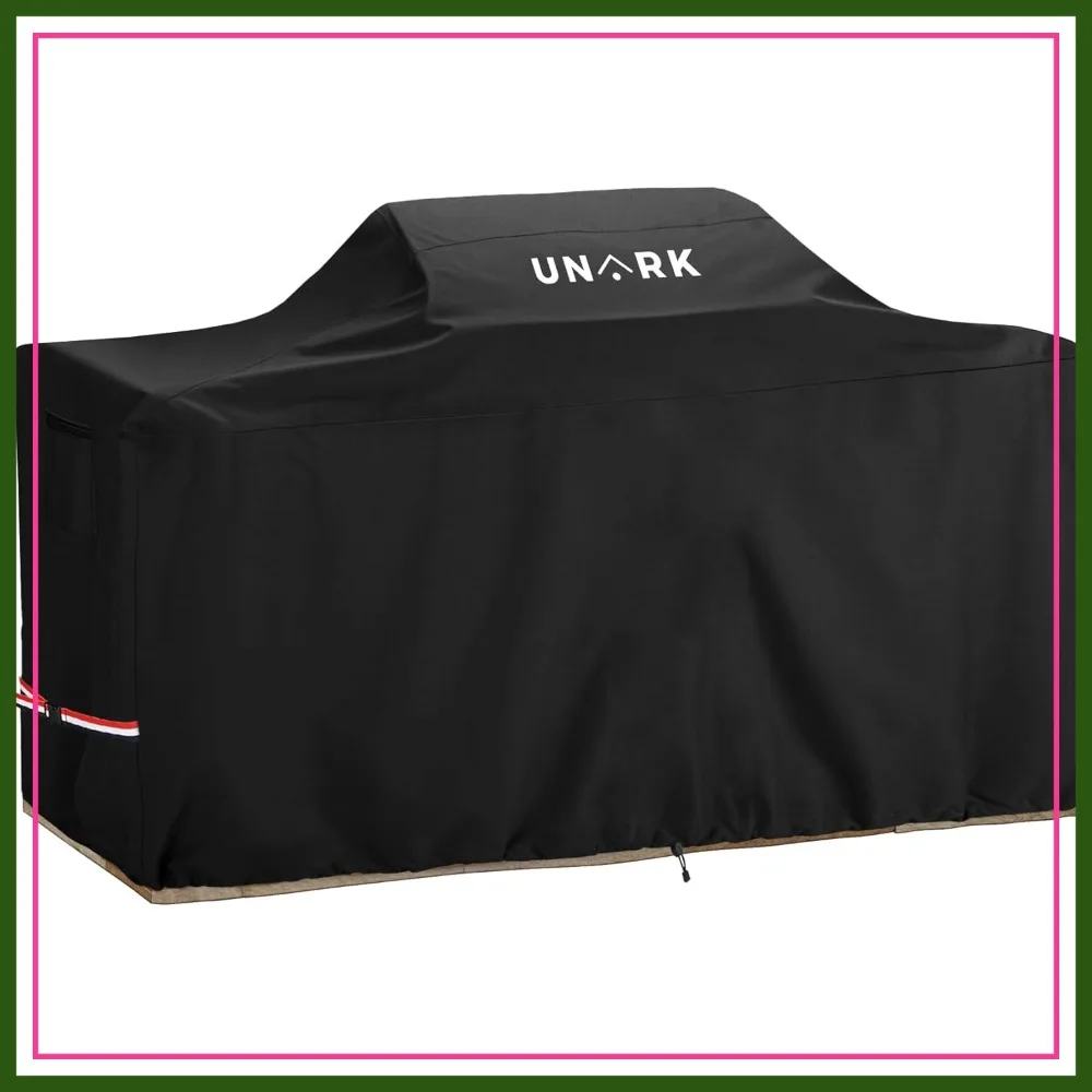 98 Inch Extra Large Grill Cover for Outdoor Kitchen, Heavy Duty Waterproof 98"L x 42"W x 48"H, Black
98 Inch Extra Large Grill Cover for Outdoor Kitchen, Heavy Duty Waterproof 98"L x 42"W x 48"H, Black