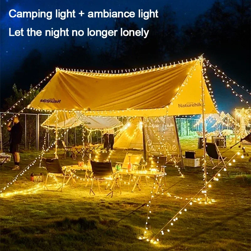 LED Camping Lamp Strip Atmosphere 6.5M Length Waterproof Recyclable Light Belt Outdoor Garden Decoration Lamp for Tent Room
LED Camping Lamp Strip Atmosphere 6.5M Length Waterproof Recyclable Light Belt Outdoor Garden Decoration Lamp for Tent Room