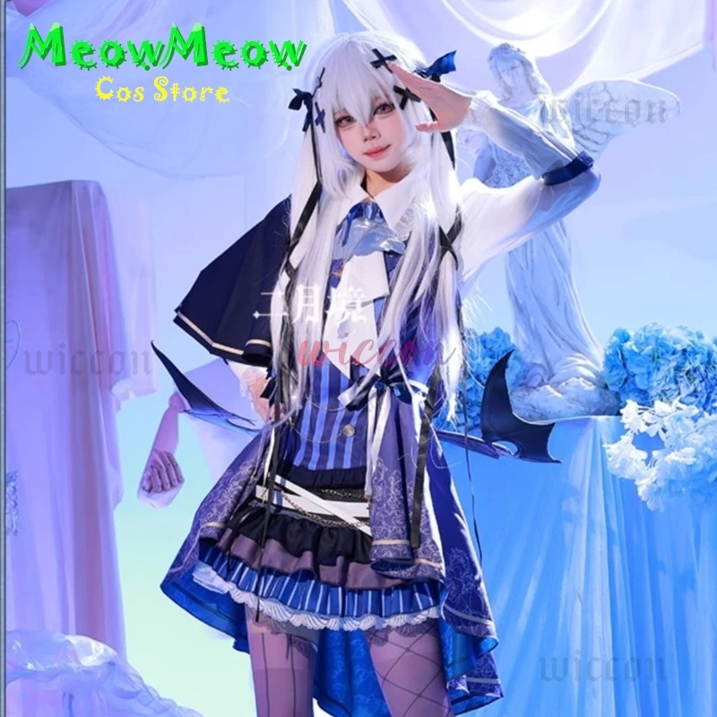 Vtuber Higashi Yukihasu Косплей Костюм Аниме VTuber Костюм Парик Команда Девушка Синее Платье Хэллоуин Вечеринка Лолита Наряд для Женщин
Vtuber Higashi Yukihasu Косплей Костюм Аниме VTuber Костюм Парик Команда Девушка Синее Платье Хэллоуин Вечеринка Лолита Наряд для Женщин