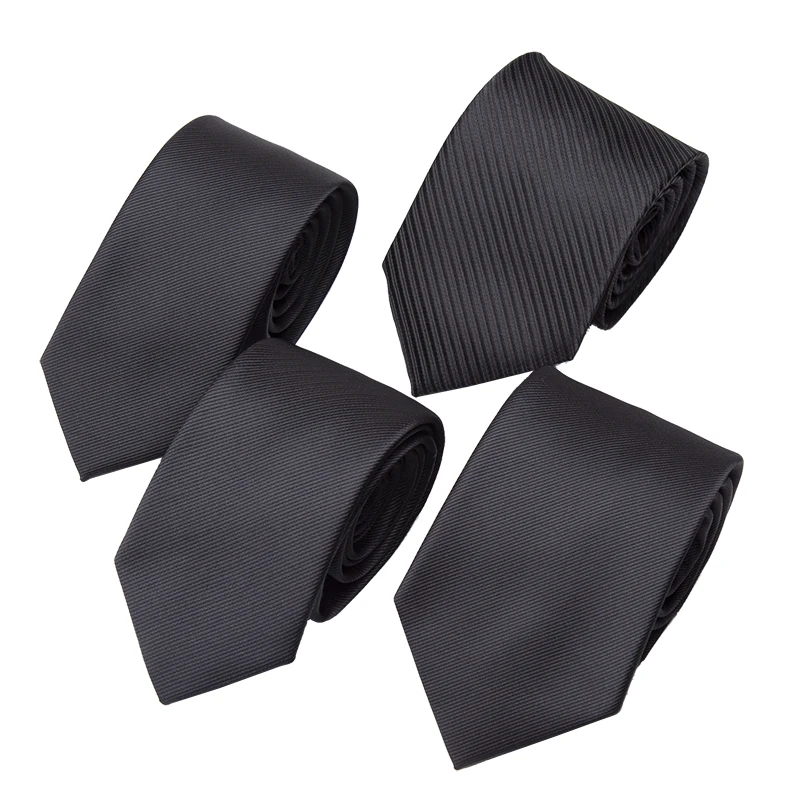 New Mens Tie 8cm 7cm 6cm Classic Black Slim Ties for Men Accessories Neckties Wedding Party Formal Dress Casual Solid Gifts Tie
New Mens Tie 8cm 7cm 6cm Classic Black Slim Ties for Men Accessories Neckties Wedding Party Formal Dress Casual Solid Gifts Tie