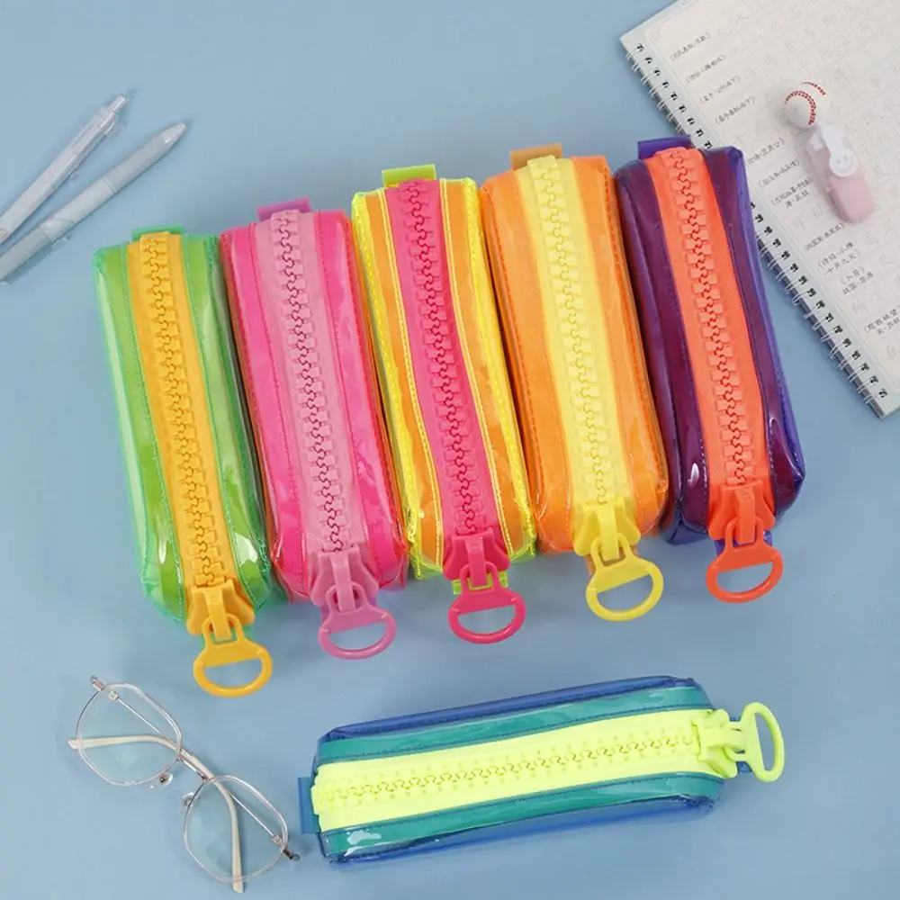 Large Capacity Zipper Transparent Pencil Case High Appearance Stationery Holder Large Capacity Pencil Bag Zipper Ins Style
Large Capacity Zipper Transparent Pencil Case High Appearance Stationery Holder Large Capacity Pencil Bag Zipper Ins Style