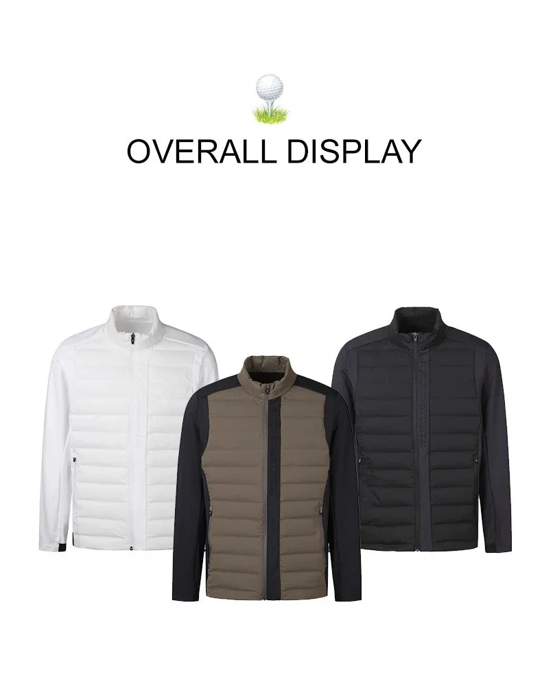 Men's Golf Jacket with Goose Down Filling Warm and Versatile
Men's Golf Jacket with Goose Down Filling Warm and Versatile