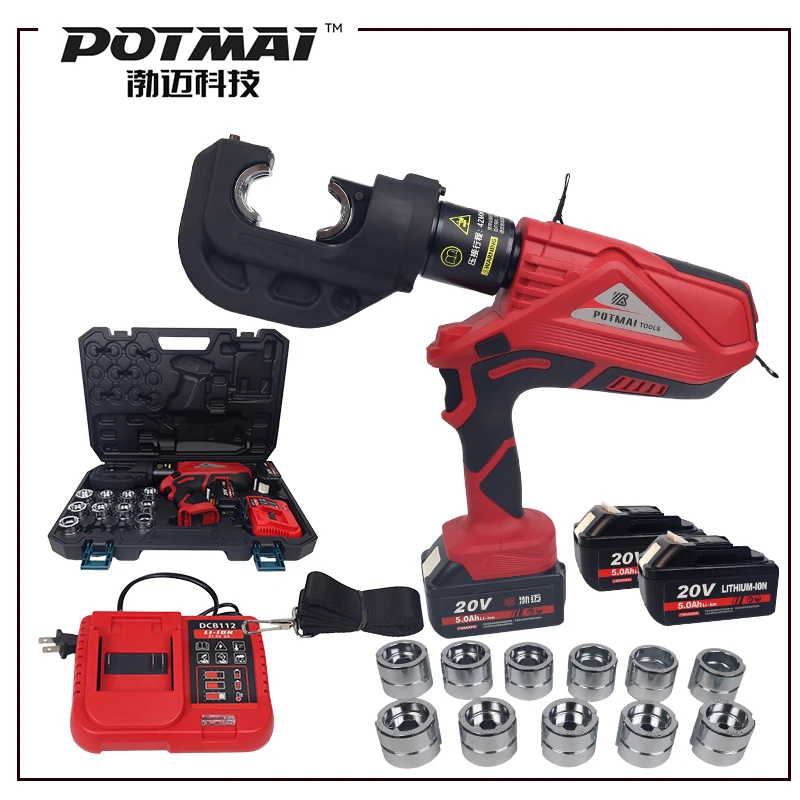 Battery-powered Bm-400 Crimper Lithium Battery 18V Electric Hydraulic Cable Crimping
Battery-powered Bm-400 Crimper Lithium Battery 18V Electric Hydraulic Cable Crimping